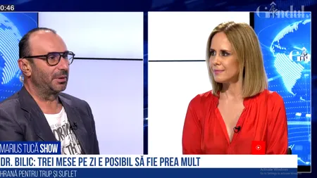 VIDEO | Dr. Mihaela Bilic, despre procesul de slăbire: „Tot ce scoatem nu mai poate fi reintrodus niciodată. Este o chestiune de disciplină. S-ar putea să fie prea mult chiar și trei mese pe zi”