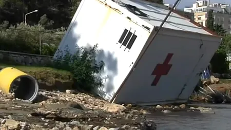 Inundațiile fac ravagii în Europa. Peste o regiune din Spania a venit potopul, iar în Franța a fost emis un cod portocaliu de furtuni