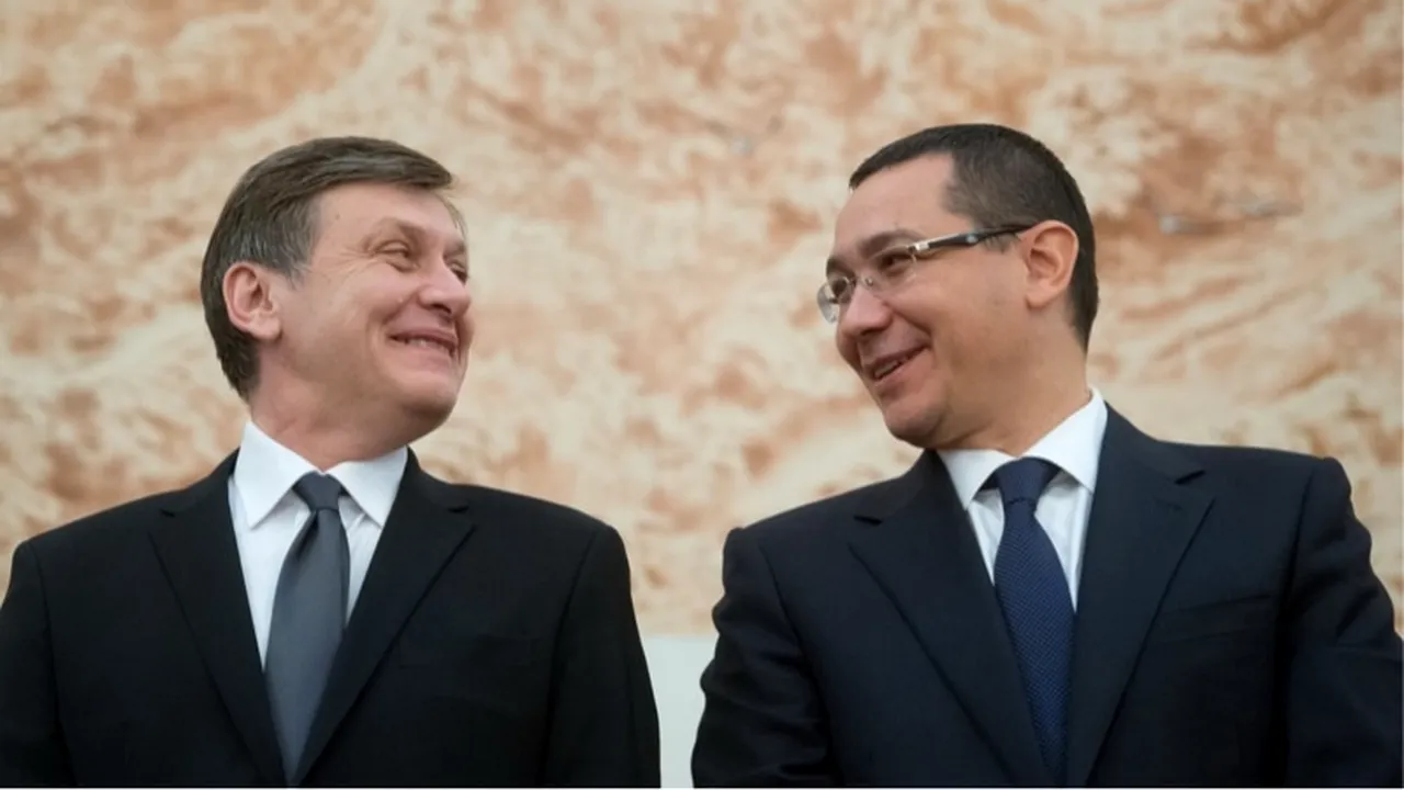 Prima discuție telefonică Antonescu - Ponta după ruperea USL. 
