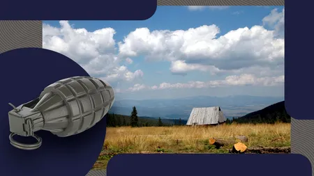 În timp ce-și renova magazia, un bărbat a descoperit o GRENADĂ neexplodată din al Doilea Război Mondial și a alertat imediat autoritățile