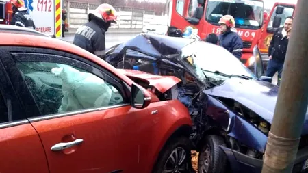 Accident extrem de grav în Capitală! Update: Unul dintre copii a murit! Doi copii încarcerați!