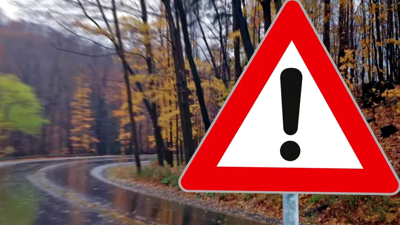Ce înseamnă indicatorul rutier cu triunghi roșu și un semn de exclamare negru, de fapt. Unii șoferi români habar nu au!