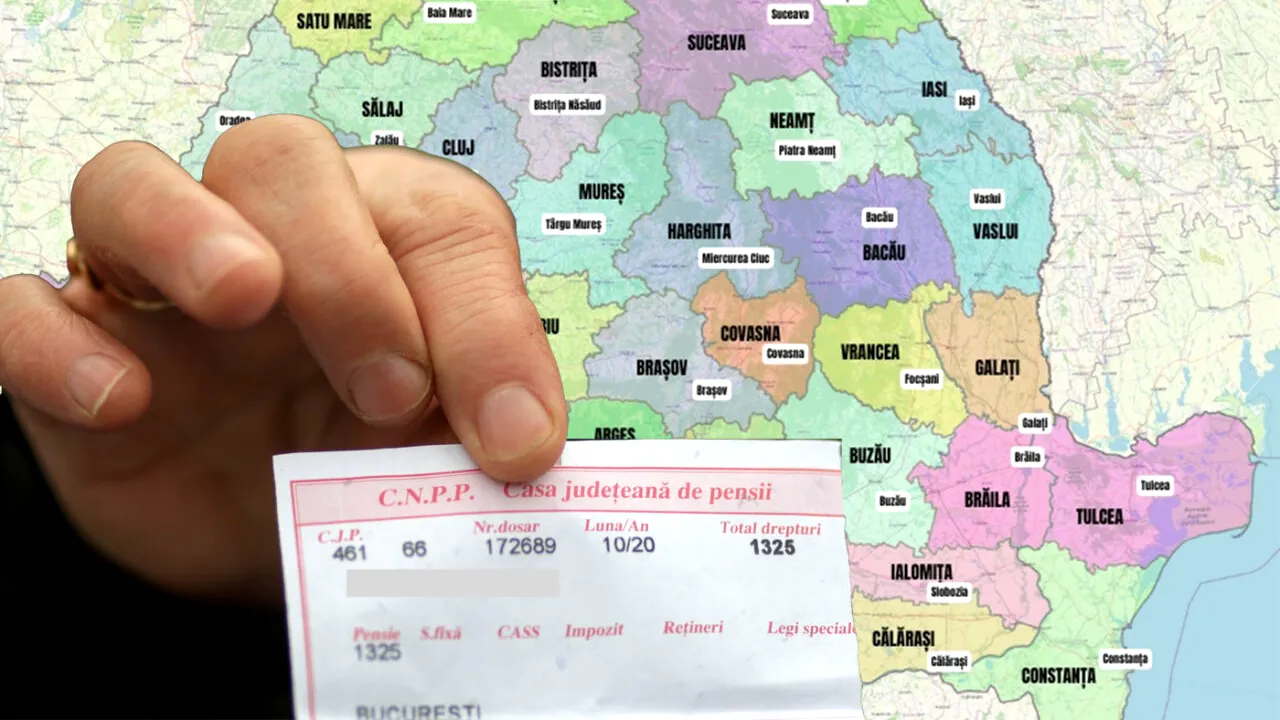 627 lei în plus la pensie pentru pensionarii din aceste orașe din România