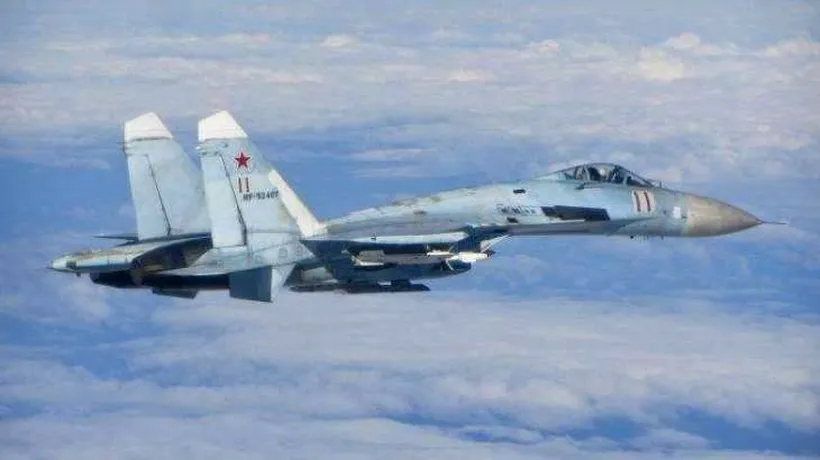 Forțele Aeriene Regale Canadiene au interceptat un avion de vânătoare rus peste Marea Neagră/ Armata rusă nu a comentat incidentul