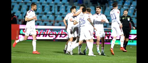 CFR Cluj, EGALATĂ de Oțelul Galați în minutul 90+6. S-a marcat un eurogol: „Un șut care îți intră o dată la 100 de execuții”