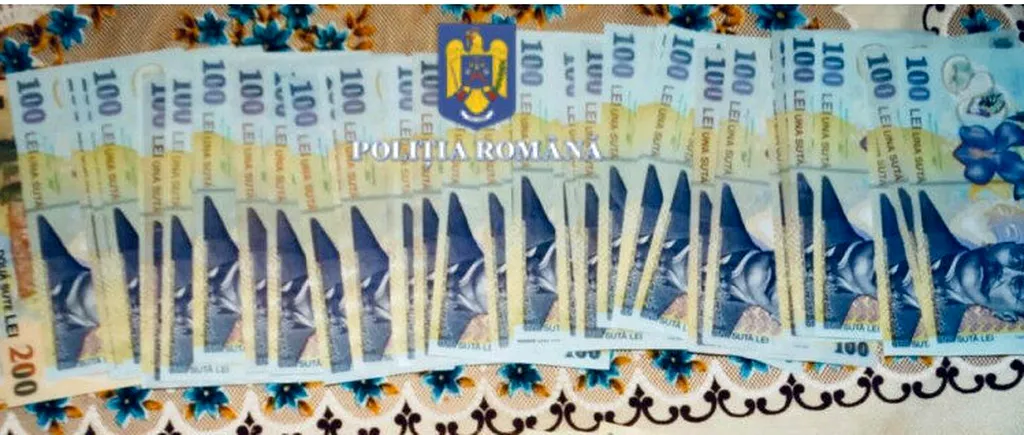 Bancnote FALSE de 100 de lei, puse în circulație în România. Polițișii au reținut două persoane suspecte, în urma unor percheziţii domiciliare