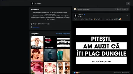 SCANDAL după ce un brand de cosmetice s-ar fi folosit de Experimentul Pitești pentru a se promova. „Am auzit că-ți plac dungile!”
