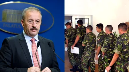 Vasile Dîncu, despre noua lege a rezerviştilor: „Nu poţi încorpora pe cineva care nu a făcut un serviciu militar. Oamenii pot sta liniștiți”