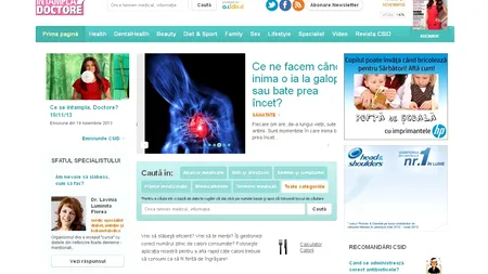 Noul www.csid.ro - citește-l sănătos