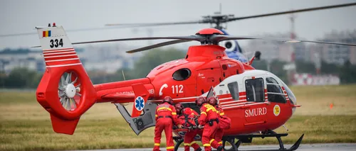 Un bărbat din Năsăud, transferat cu elicopterul SMURD după ce a căzut în cazanul cu țuică fierbinte