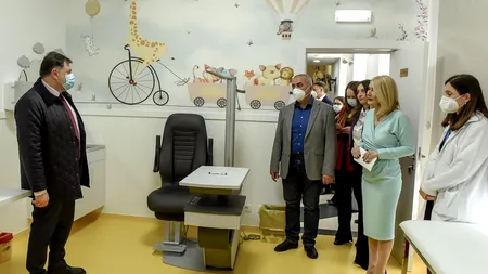 FOTO-VIDEO | Fundația Mereu Aproape a modernizat și dotat cu aparatură medicală Ambulatoriul de Specialitate de la Institutul Național pentru Sănătatea Mamei și Copilului „Alessandrescu-Rusescu”