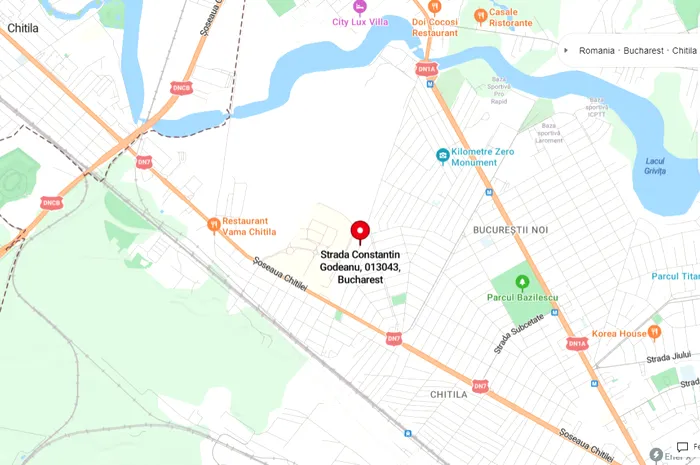 Sursa foto: Captură Google Maps