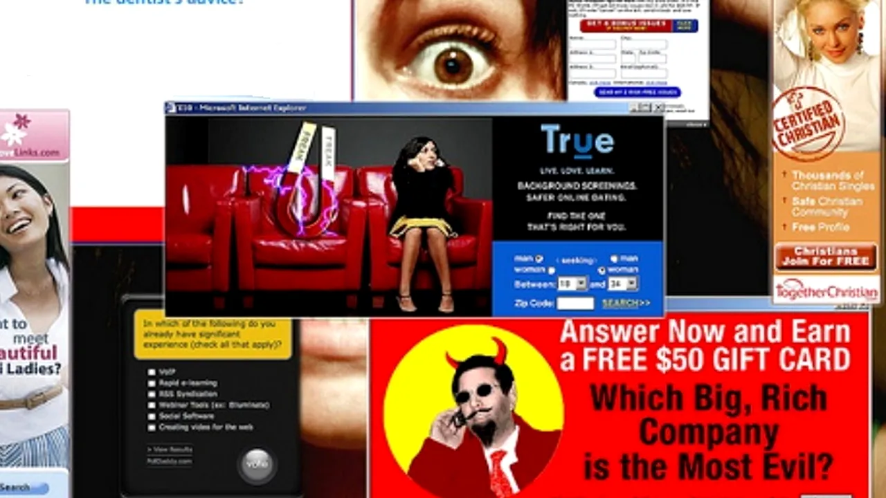 Reclame înșelătoare. 7% dintre bannerele afișate pe site-uri duc către pagini care conțin viruși