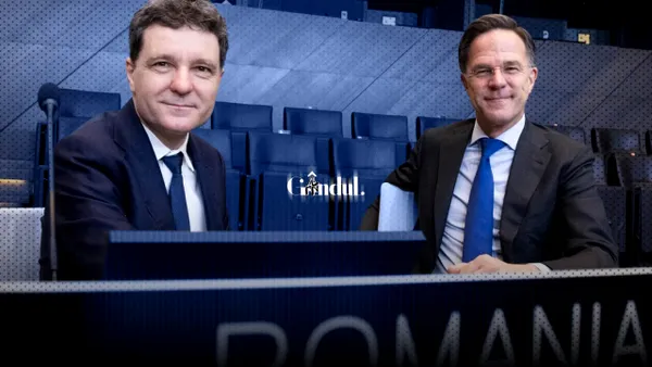 Nicușor Dan, după întâlnirea cu șeful NATO: ”I-am mulțumit pentru că a acceptat invitația de a participa la summitul B9 care va avea loc la București”