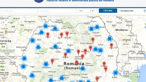 Guvernul a lansat portalul posturi.gov.ro, unde sunt anunțate posturile libere din administrație
