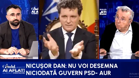 Cristoiu dezvăluie cum poate declanșa Nicușor Dan alegeri anticipate