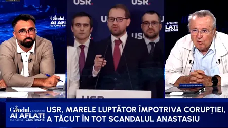 Ion Cristoiu: Cei de la USR puteau să iasă acum să comenteze, dar erau dați afară de la guvernare