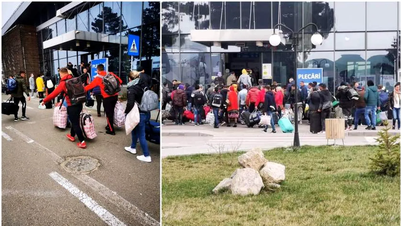 VIAȚA MERGE MAI DEPARTE. Unii vin, alții pleacă. Peste 100 de români au ales în plină criză a coronavirusului să plece în Germania pentru a munci