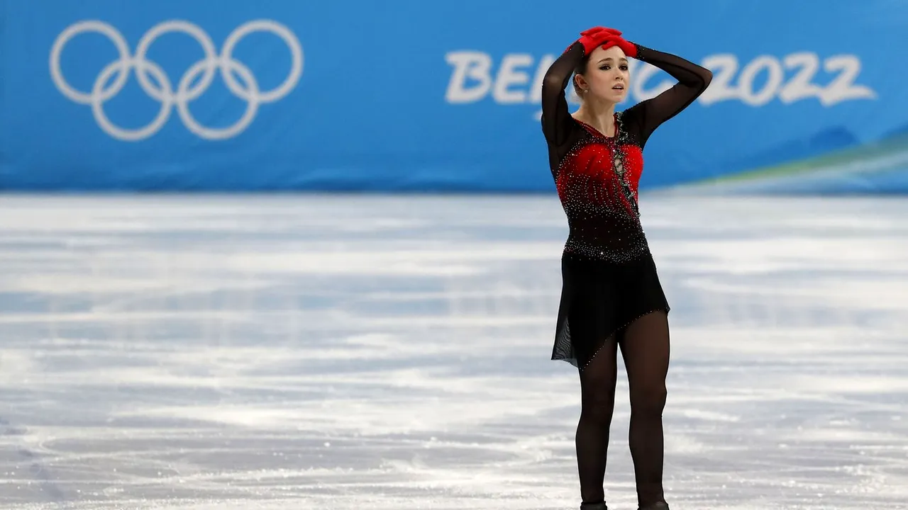 Patinatoarea rusă Kamila Valieva, prinsă dopată la Jocurile Olimpice de la Beijing