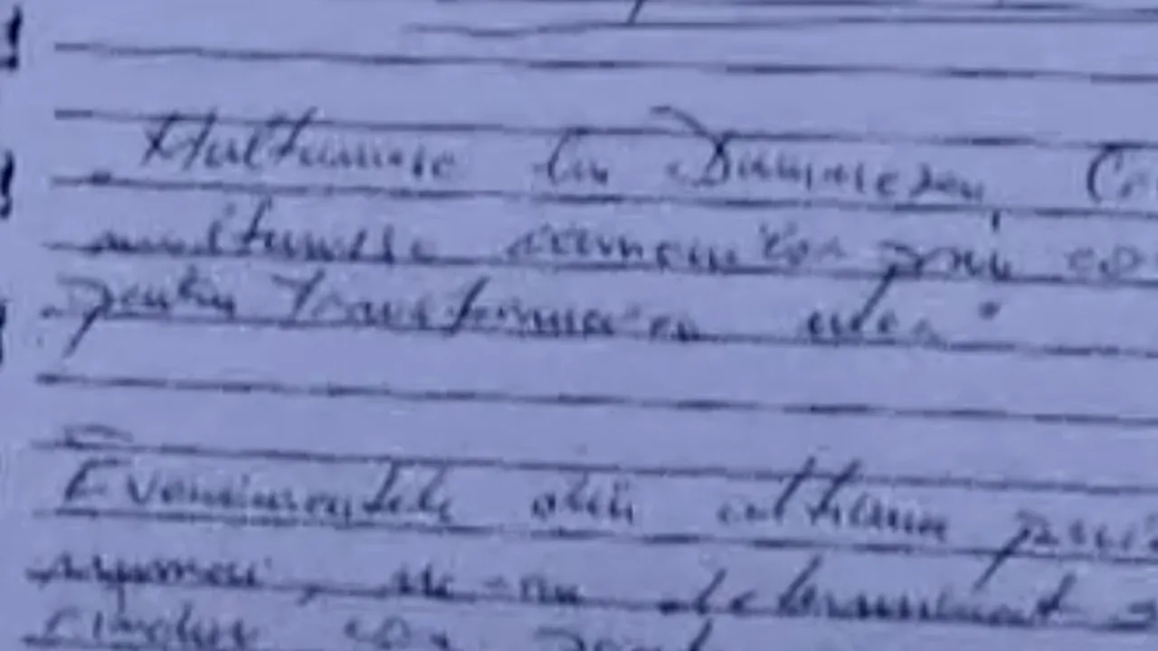 Ce a scris în jurnal criminalul din Brașov imediat după ce și-a omorât soția și cei doi copii