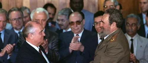 Gorbaciov, elogiu la adresa lui Fidel Castro: A scos Cuba de sub blocada americană și a dus-o pe drumul dezvoltării independente