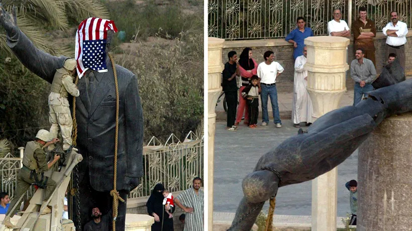 Irakul, la zece ani de la prăbușirea regimului Saddam Hussein. În acel moment, am aflat că statul irakian s-a prăbușit și că noi am căzut pe mâna ocupantului american