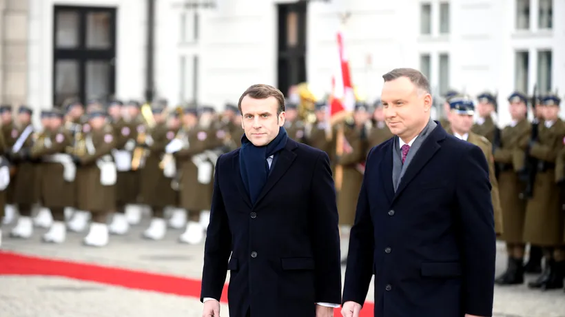 Un farsor rus s-a dat drept Emmanuel Macron și a vorbit cu Andrzej Duda, după exploziile din Polonia. Ce a vorbit „președintele francez” cu liderul de la Varșovia
