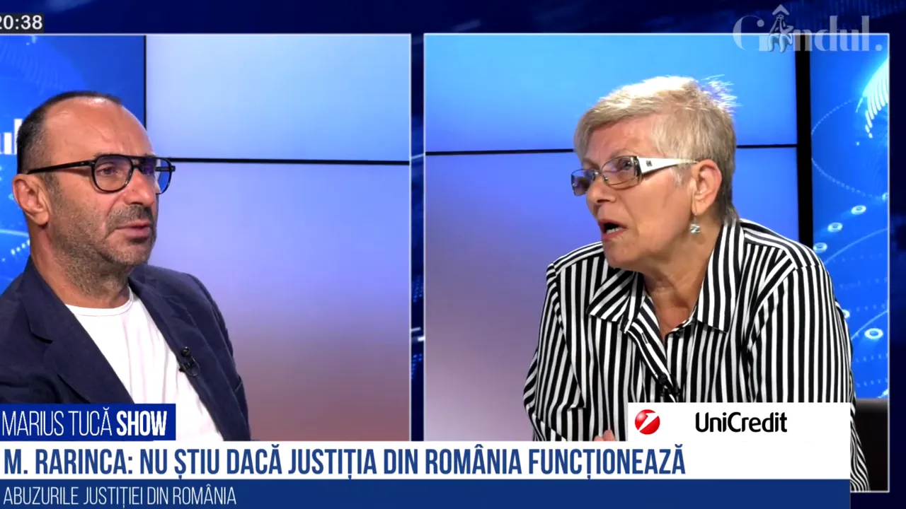 VIDEO | Mariana Rarinca, despre justiția din România: „Nici nu știu dacă funcționează. Ce-i mai rău este că din urmă vin cei școliți de actualii judecători”