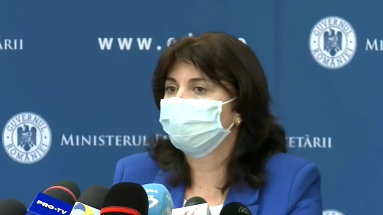 Încă 25 de școli din țară au trecut în scenariul roșu. Numărul celor din scenariul verde a scăzut cu aproape 190. / Anunțul ministrului Educației