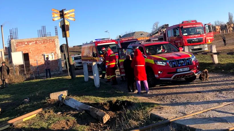 Două persoane și-au pierdut viața într-un accident de tren, în Galați