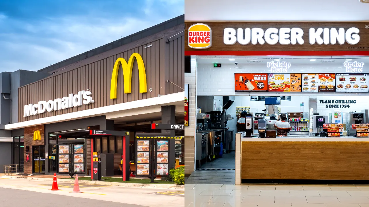Nu te-ai fi gândit! Motivul pentru care restaurantele McDonald’s și Burger King sunt apropiate în centrele comerciale