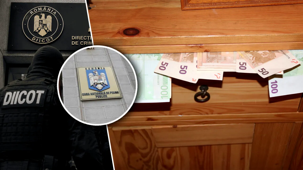 SURSE Fenta funcționarului de la Casa de Pensii București la percheziția DIICOT: Nu am bani în casă. Plicuri cu 20.000 de euro ridicate de ofițeri
