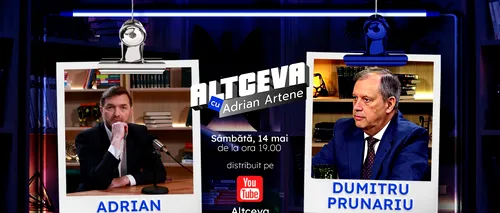 Dumitru Prunariu este invitat la podcastul „ALTCEVA cu Adrian Artene”, în ziua în care se împlinesc 41 de ani de la primul său zbor în spațiu