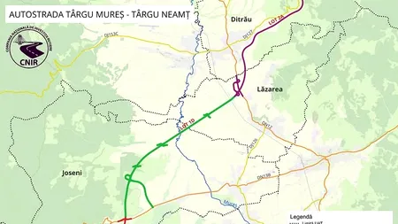 Lotul Autostrăzii Unirii Joseni-Ditrău, LICITAT