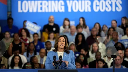 Kamala Harris și-a prezentat AGENDA ECONOMICĂ /„Acest scrutin se referă la două viziuni foarte diferite”