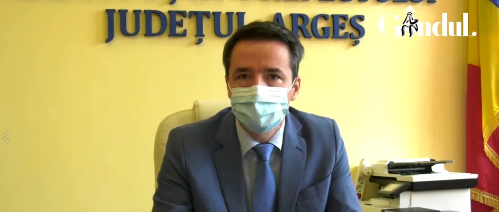 GÂNDUL LIVE. Emanuel Soare, prefectul de Argeș: Nu mai avem locuri în spitale. Secțiile ATI sunt pline