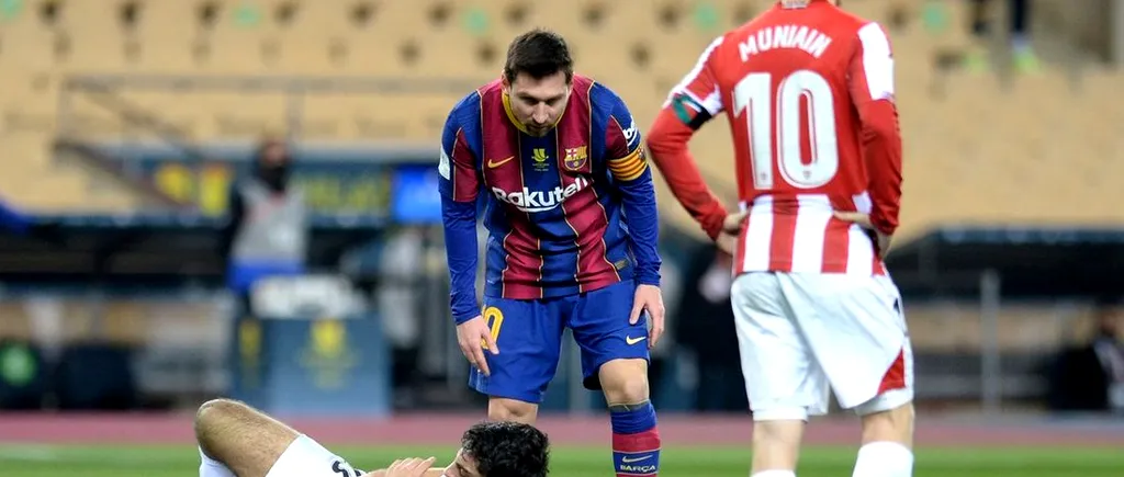 Lionel Messi, primul cartonaș roșu în 754 de partide jucate pentru FC Barcelona. Ce suspendare riscă starul argentinian
