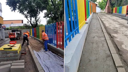 (P) Infrastructură S5 S.A. finalizează lucrările la trotuarele de pe Intrarea Teremia