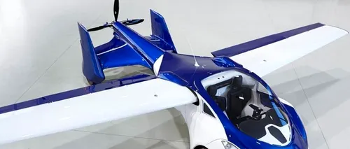 AeroMobil 3.0, mașina care zboară, a fost prezentată la Viena. GALERIE FOTO