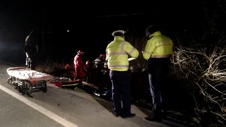 Accident teribil cu opt victime. Imagini de coșmar în Bistrița-Năsăud