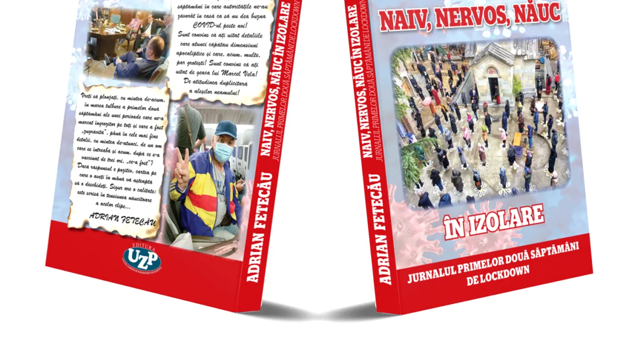 Jurnalistul sportiv Adrian Fetecău a ajuns să publice al 9-lea volum! Când se lansează următoarea carte