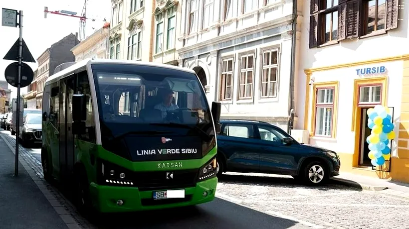 Un șofer de autobuz din Sibiu a fost ATACAT de un călător, în timpul mersului. Victima a sunat la 112