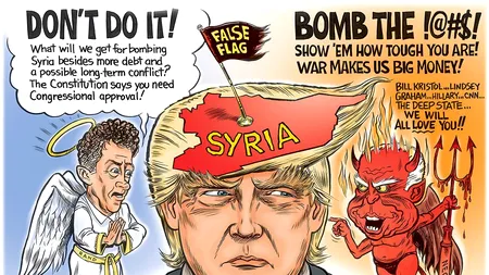 Ca să arate că nu e marioneta rușilor, Trump - gata să arunce lumea în aer