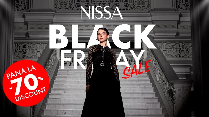 NISSA Lansează Cea Mai Mare Promoţie a Anului 2024 – Black Friday la NISSA! Reduceri de până la 70% la Toate Produsele de pe site!