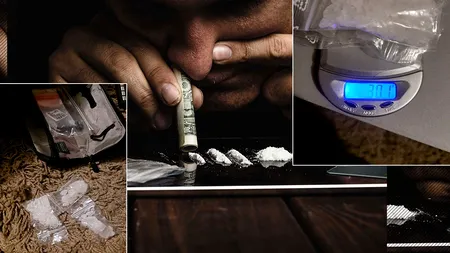 FOTO - VIDEO | Trei bărbați suspectați că vindeau droguri copiilor din Brașov și Mureș, arestați / Ce au găsit procurorii DIICOT la percheziții