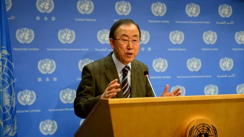 Ban Ki-moon: Iranul a fost invitat la Conferința Geneva II privind Siria