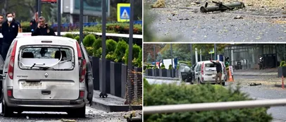 UPDATE | FOTO-VIDEO. „Atac terorist” în apropierea sediului Parlamentului din Turcia. Ministrul de Interne: „A fost un atentat cu bombă”