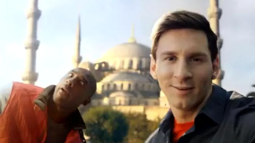 VIDEO. Lionel Messi și Kobe Bryant, protagoniștii unei reclame amuzante pentru Turkish Airlines