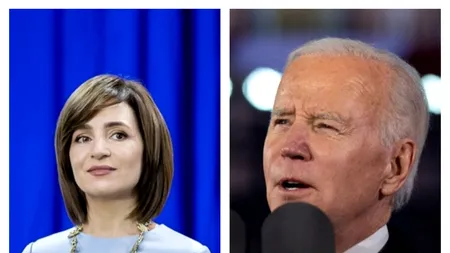 Joe Biden s-a întâlnit cu Maia Sandu, la Varșovia. Președintele american a reafirmat susţinerea pentru SUVERANITATEA Republicii Moldova