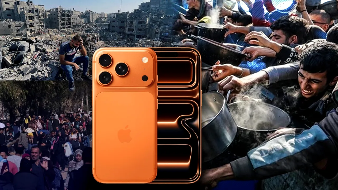 Paradoxul Fâșiei Gaza: Palestinienii nu au acces la mâncare și medicamente, dar au acces la noile telefoane iPhone 17, care sunt la mare căutare